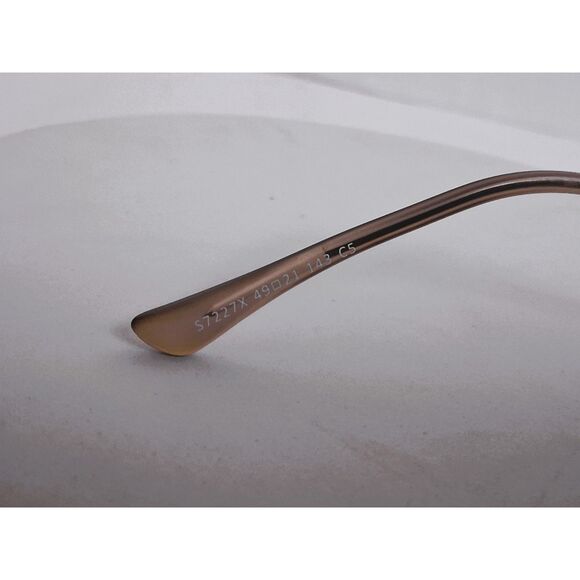 Firmoo Modern Aviator ST7227 49-21-143 Clear Gray Eyeglasses Frames - Picture 10 of 15